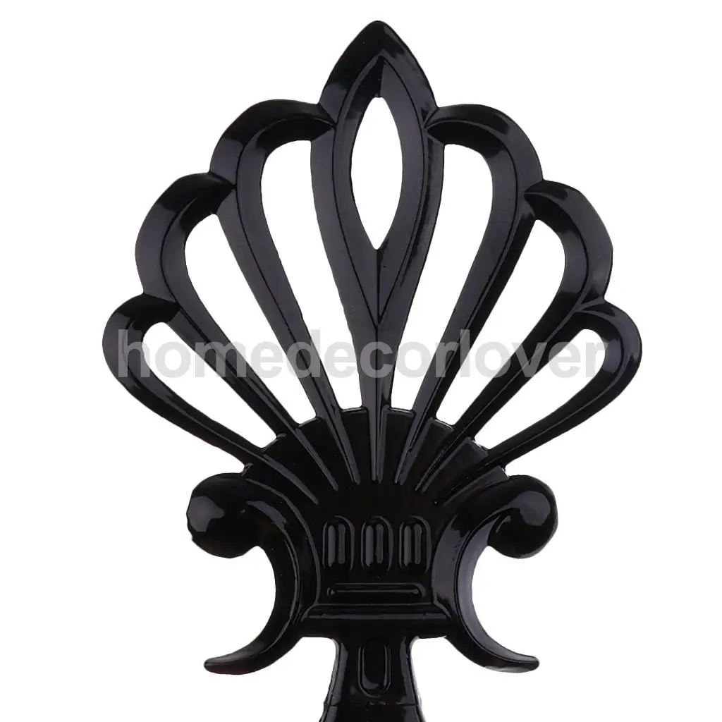 2PCS Window Curtain Drapery Rod/Pole End Cap Rod Head Cap for Curtain Poles with 28mm Inner Dia	