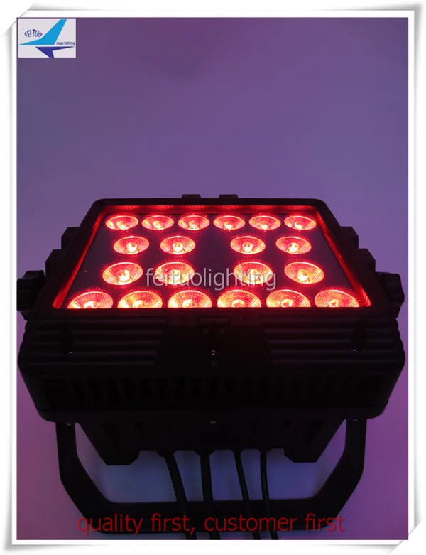 

8/lot Outdoor Disco Party Light 20x15w city color wash led rgbwa 5 in 1 dmx project light