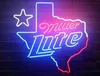 Custom Miller Lite Texas Neon Light Sign Beer Bar
