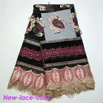 

Latest Nigerian Tulle Lace 2019 French Net Lace Fabric Velvet For Nigerian Wedding Embroidery African Lace Fabric Q003