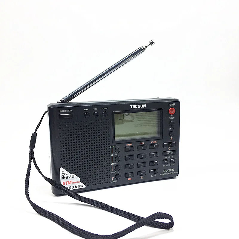 Tecsun PL-380 PL380 радио цифровой PLL портативный радио FM стерео/LW/SW/MW приемник DSP хороший