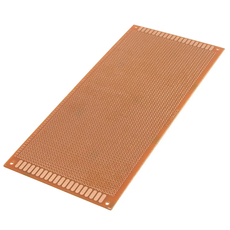 

2017 New Electric Unit 1pcs 10cm x 22cm Single Side Copper Prototyping Paper PCB Printed Circuit Board Prototype Breadboard MK-6