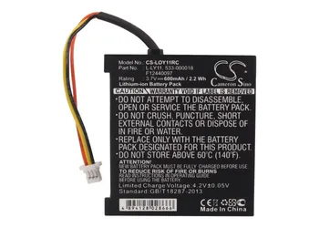 

Cameron Sino 600mAh Battery For Logitech G930 Gaming Headset G930 Headset G930 MX Revolution,533-000018 F12440097 L-LY11