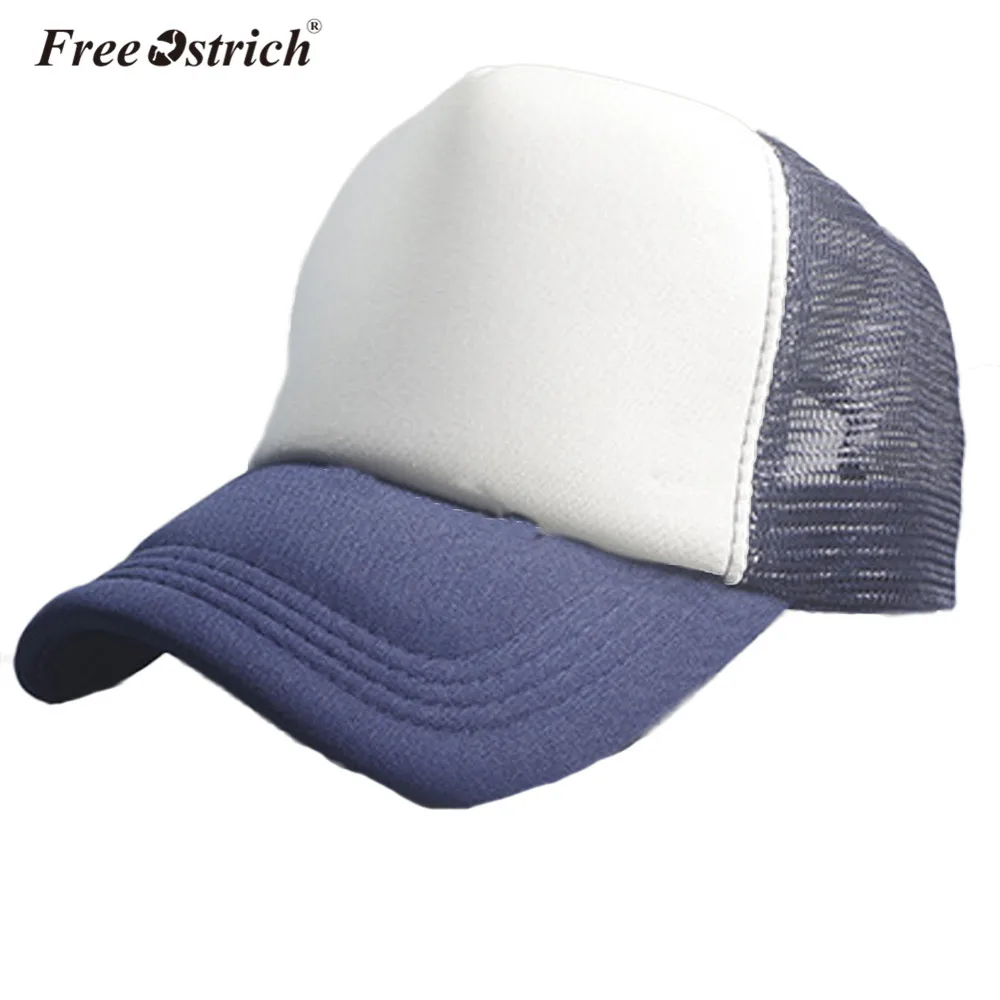 

Free Ostrich Baseball Cap Casual Mesh Cap Hats For Men Women Patchwork Hip Hop Caps Gorras Hombre Hats Dropshipping A3120