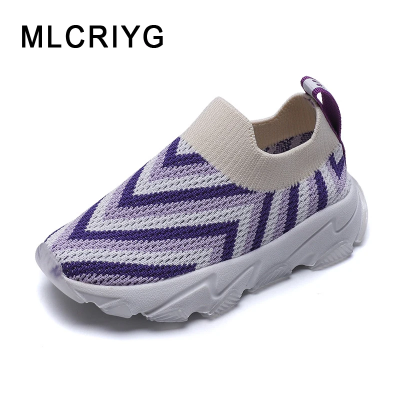 

2019 Autumn Kids Sport Sneakers Children Brand Chunky Sneakers Baby Girls Mesh Casual Sneakers Boys Blue Slip On Shoes Trainers