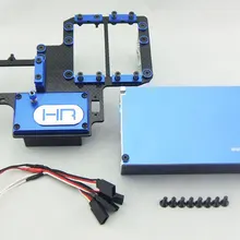 CNC из алюминиевого сплава с двумя Сервоусилитель для 1/5 весы Losi 5IVE-T подходит SAVOX0236 HRC35765S