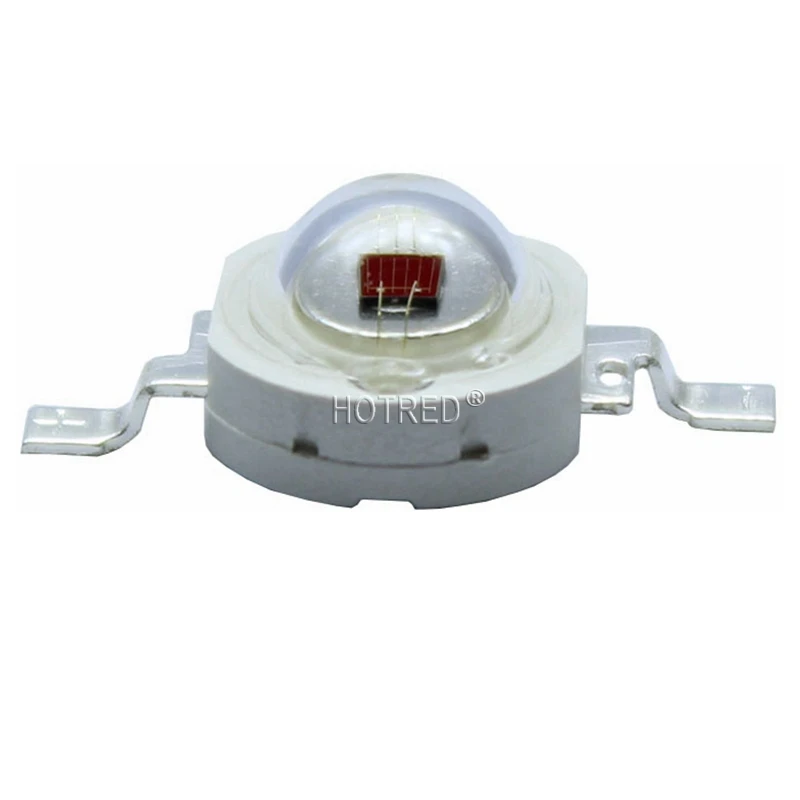 Диоды для выращивания растений 660nm 3W42mil 2 4 V 700mA 100 шт.|deep red led|deep 660nmepileds |