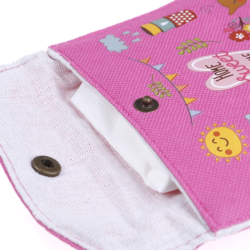 Cartoon Napkin Sanitary Pad Towel Bag Women Lady Cotton Full Dots Sanitary Napkin Bags Travel Outdoor Holder Bags Purse 15 Style