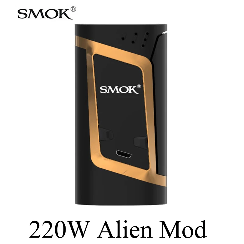 

SMOK Alien Vape Box Mod Electronic Cigarette 18650 Battery Mod E Cigarette Hookah VS 213 RX200S S225