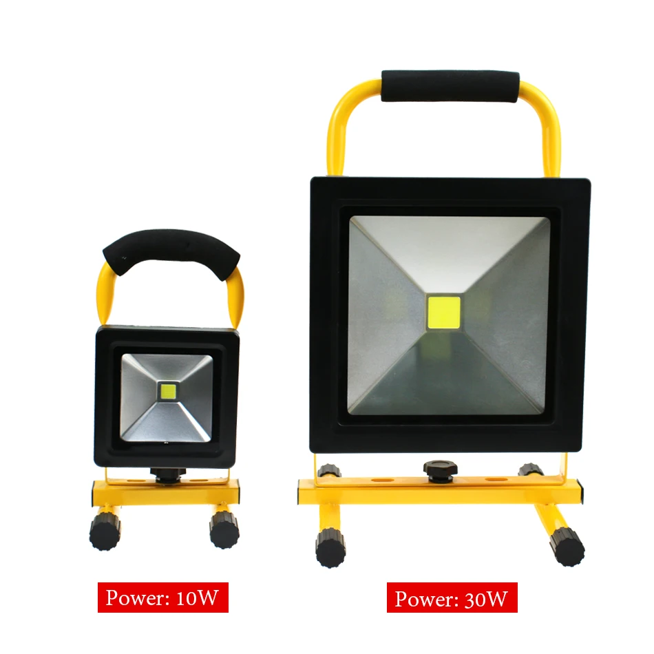 

Geoeon led light building emergency light led charging lamp home LED strobe light rechargeable led work light A95
