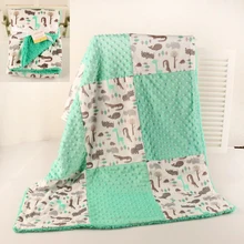 New Seasons Baby Blankets Newborn Super Soft Plush Fleece 76 X 102 cm Boys Girls Swaddle Wrap Warm Baby Bedding Sleeping Bag
