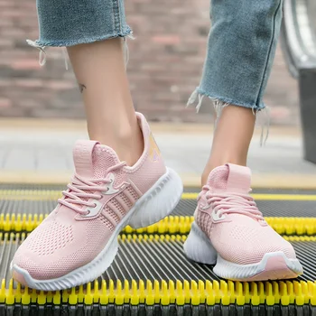 

Leader Show Athletic Shoes For Woman Trend Comfortable Solf Women Sneakers Brand New Zapatillas Mujer 2019 Woman Athletic Shoes