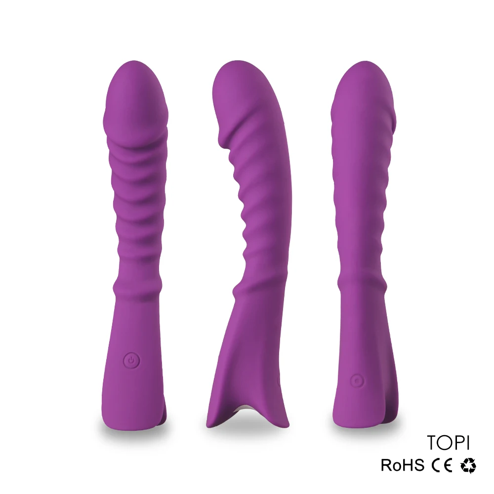 Вибратор для секса G Spot Стимулятор клитора вибрирующий фаллоимитатор Кролик