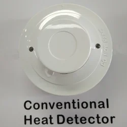 2-wire Conventional Heat Detector Temperature Detector Dual LEDs thermal sensor for fire protection system