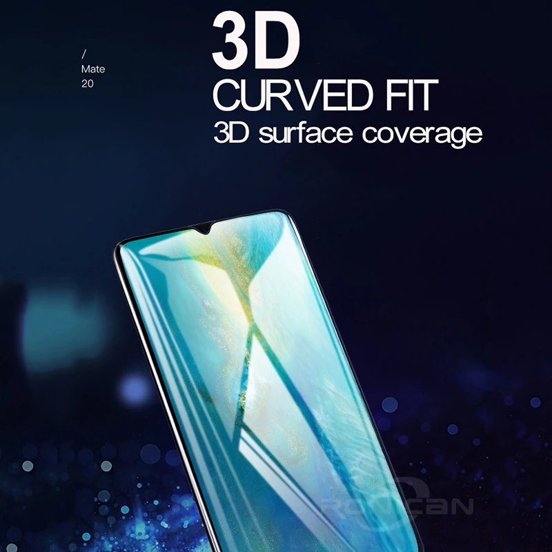 Для Huawei Mate 20 Pro RS Nano Liquid UV полное клеевое закаленное стекло для Samsung Galaxy S7 edge S8 S9 Plus