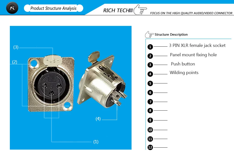 3 pin xlr jack (14)