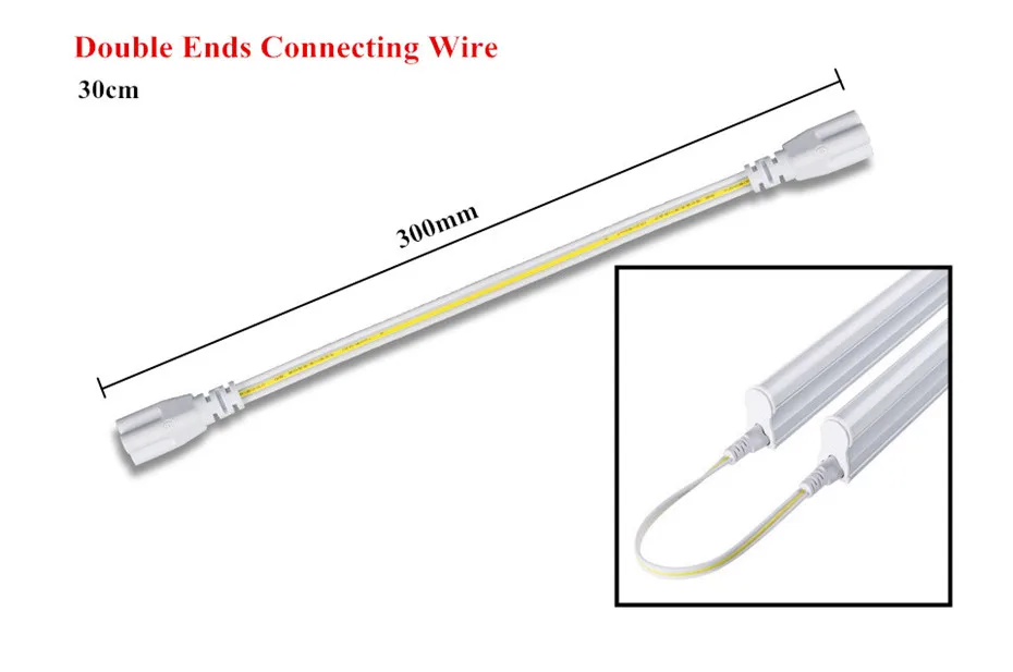 Светодиодный светильник T5, встроенный светильник 220 В, 240 в, 30 см, 6 Вт, 60 см, 10 Вт, настенный светильник, Холодный/теплый белый светильник T5, 1 фут, 2 фута, флуоресцентный светодиодный светильник