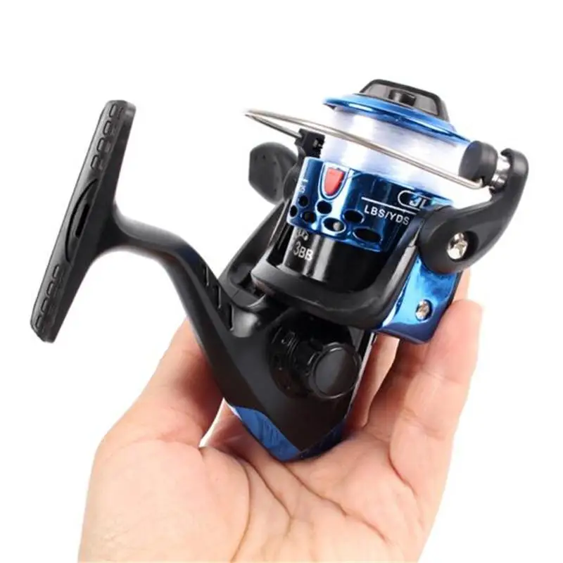 Carretel de Pesca de Alumínio Relação de Velocidade m da Linha de Pesca Mounchain 3 Eixo Corpo Molinete 5.2: 1 Esquerda e mão Direita Pesca Roda Whee 40 7 High Quality Esporte e Lazer