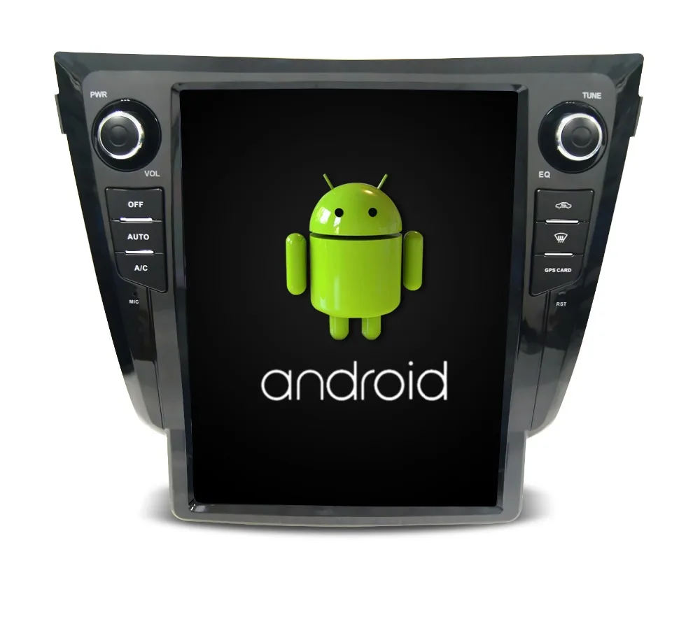 Sale Navirider Android 7.1 radio tape recorder 4-Core 2GB RAM 32GB rom tesla vertical screen for Nissan X-trail Qashqai head units 0