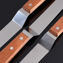 Из нержавеющей стали для масла торт сливочный хлеб угловой шпатель гладкой обледенения глазурь спреи помадка, кондитерские изделия товары для украшения торта