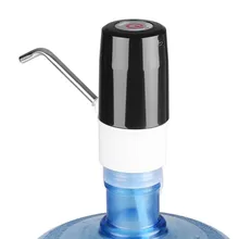 304 нержавеющая сталь Твердая труба USB Перезаряжаемый Электрический водяной насос диспенсер для воды пищевой силикон питьевая вода бутылки