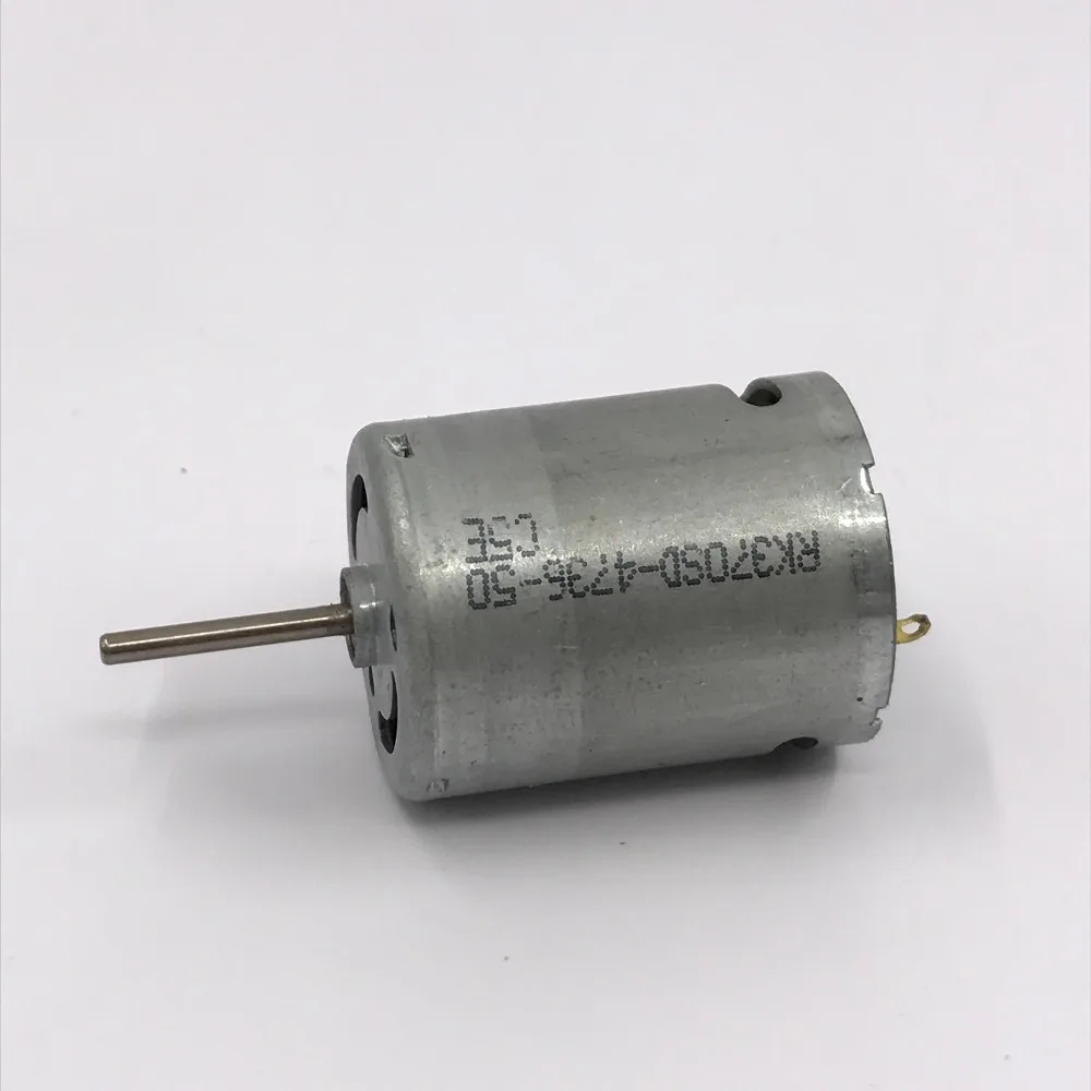 DC 3.7V 5V 6V 7.2V 27500RPM High Speed Carbon Brush RK-370PH Motor DIY Car Boat