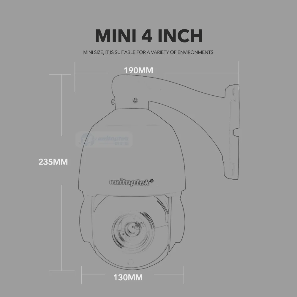 4 дюйма HD 1080P 4MP 5MP PTZ IP камера Открытый водонепроницаемый 30X зум Onvif скорость купольная IP камера CCTV 50 м ИК ночной вид камера безопасности