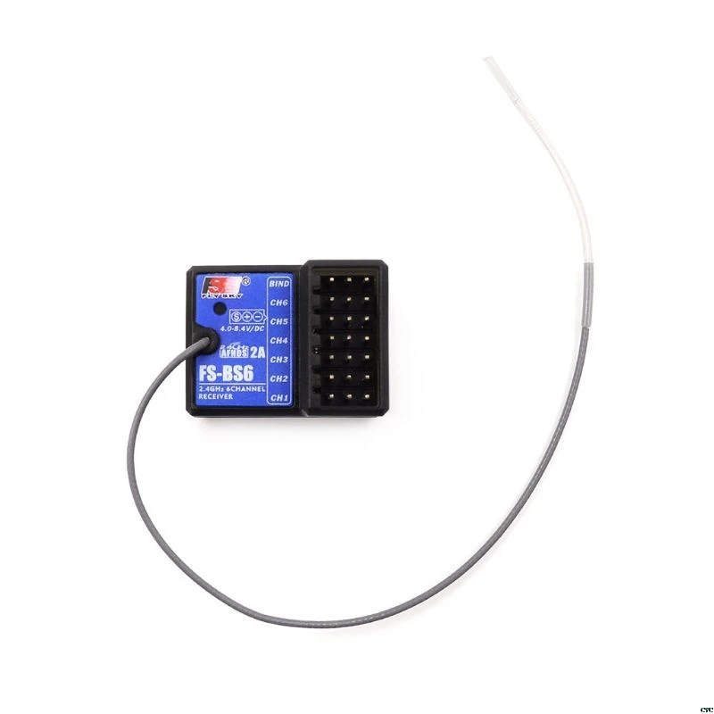 2.4G 6CH FS-BS6 RC استقبال المدمج في الدوران الفشل آمنة ل FS-GT5 FS-IT4S الارسال سباق سيارة قارب 2.4G 6CH FS-BS6 RC استقبال المدمج في الدوران الفشل آمنة ل FS-GT5 FS-IT4S الارسال سباق سيارة قارب