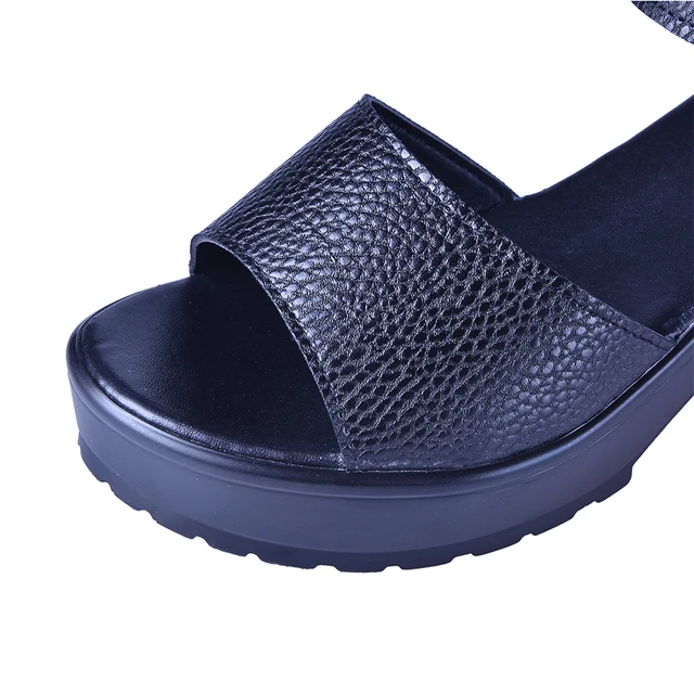 VTOTA Fashion Women Sandals Soft PU Summer Shoes Women Platform Sandals Open Toe Sandalias Trifle High-Heeled Women Shoes X401