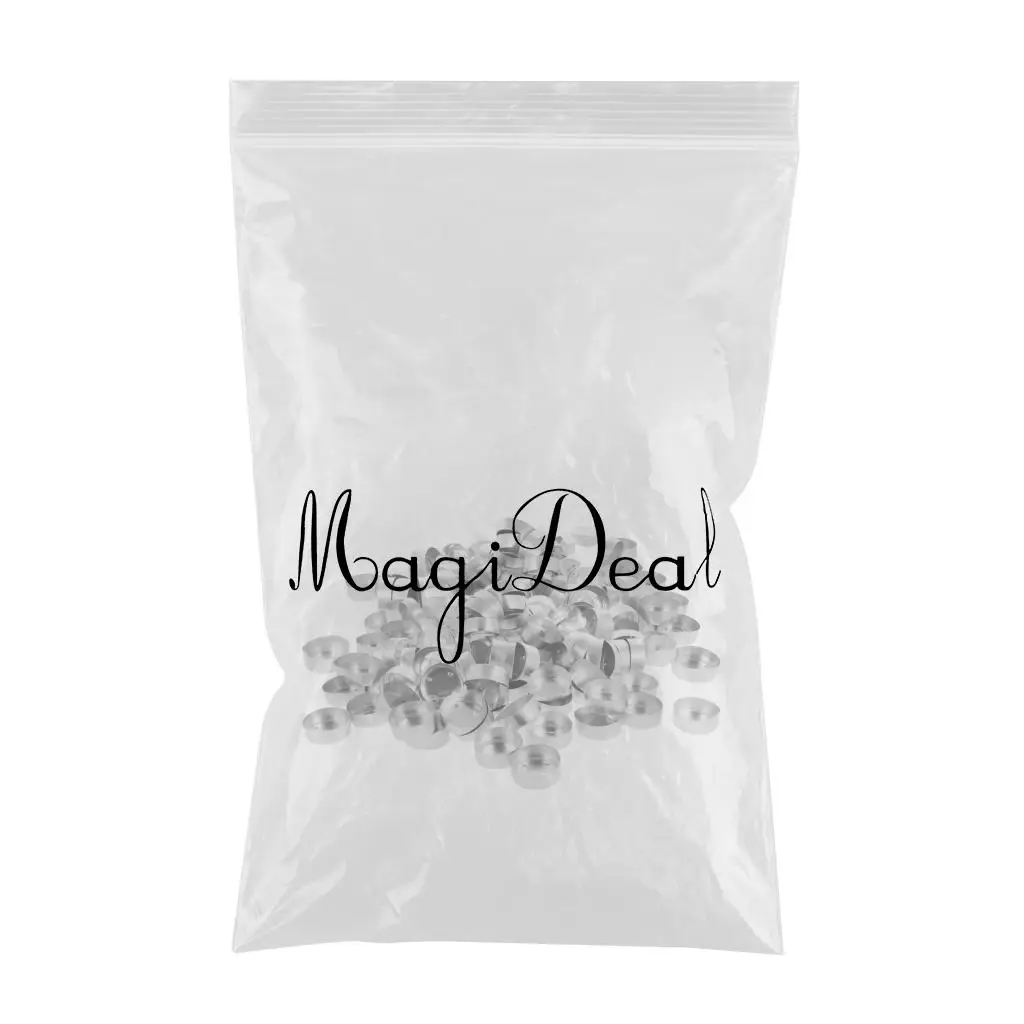 200Pcs Empty Aluminum Tealight Cups DIY Candles Tealight Containers Case Candle Making Mold Tools