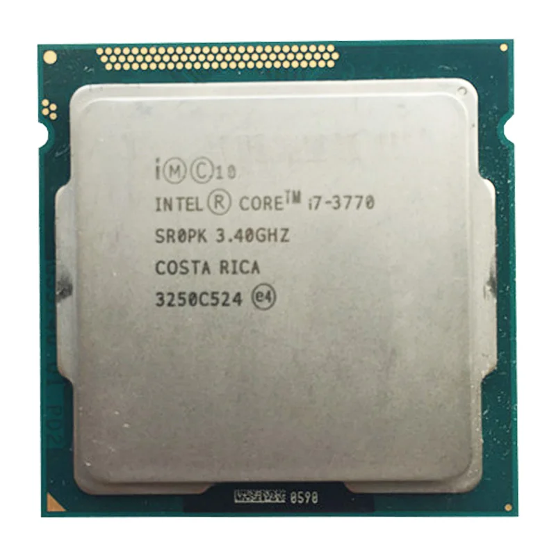 Intel Core i7 3770 3,4 ГГц 8 Мб настольный процессор SR0P0 Socket H2 LGA1155 i7-3770 cpu