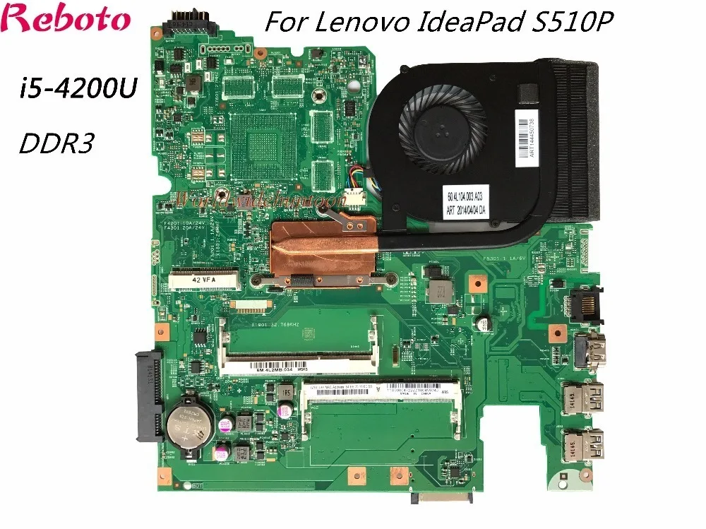 Восстановленная оптовая продажа материнской платы Lenovo S510P с i5-4200U процессором DDR3L