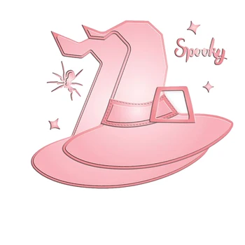 

Spooky Hat Metal Cutting Dies for DIY Scrapbooking Cards Crafts New 2019 Craft Die Cut Card Making Embossing Stencil