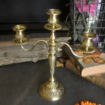

Home Decorative Candles Wedding Centerpiece Candlesticks Moroccan Decor Vintage Portavelas Gold Candle Holders Kerzenhalter 50
