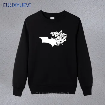 

top quality fashion casual batmans print men hoodies cotton blend crewneck mens hoodies and sweatshirts 2018 pullover