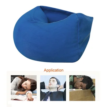

Travel Pillow Multifunctional Cotton U-shaped Pillow Aircraft 2 in 1 Eye Mask Neck Goggles MSU99