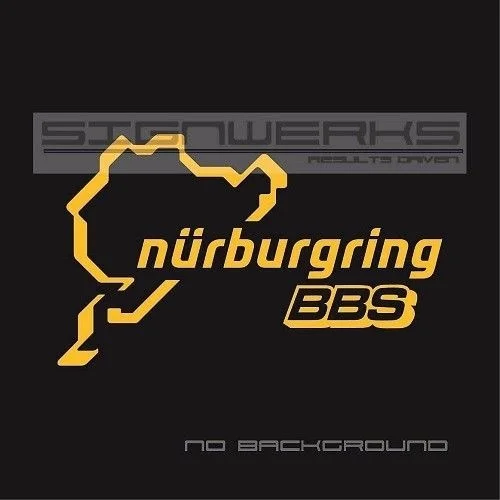 Наклейка для 2 шт./пара BBS Nurburgring логотип Эмблема JDM Eurp Ободы гоночная пара Стайлинг