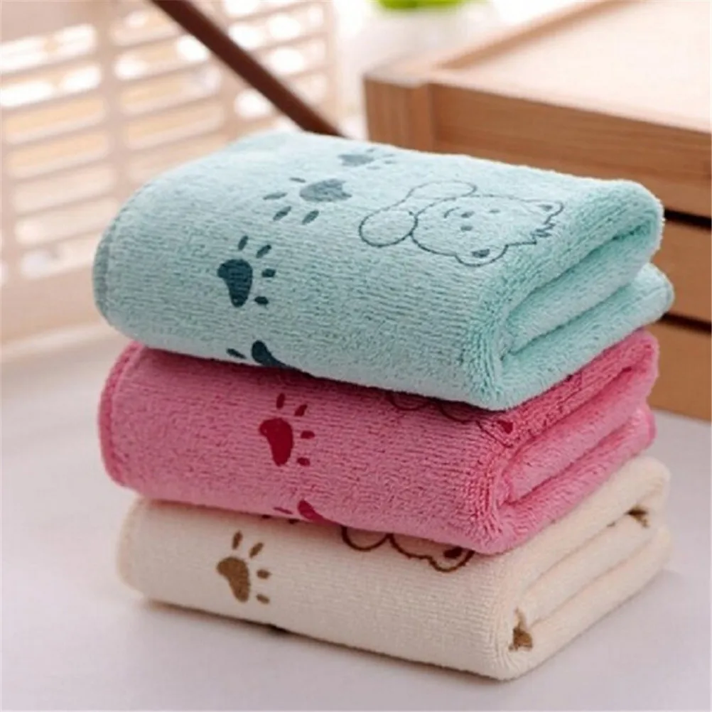 5pcs Face Microfiber Absorbent Drying Bath Beach Towel Washcloth