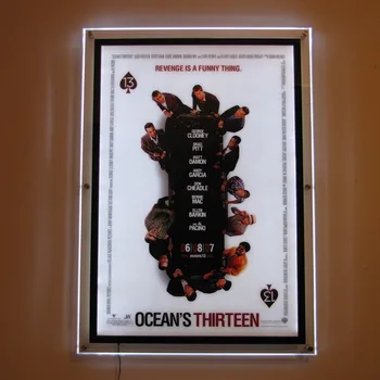 

Led lighted movie poster frames