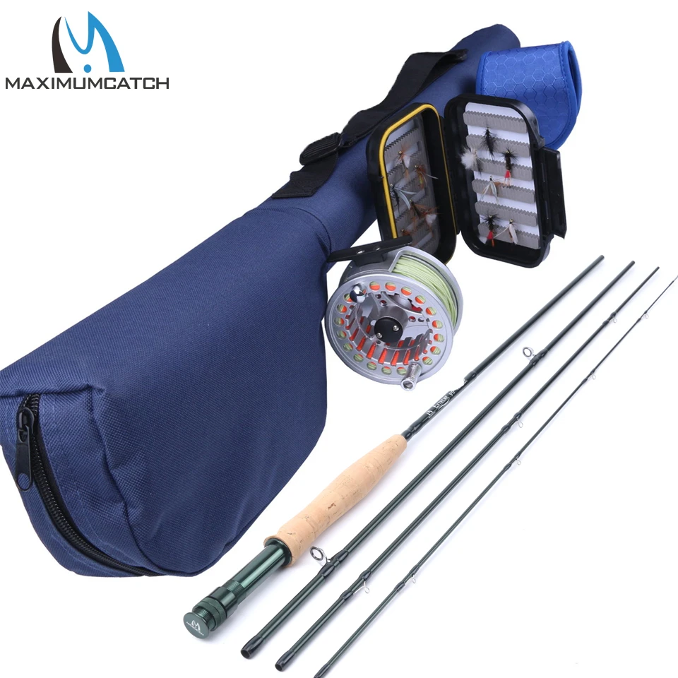 Maximumcatch 5WT 9FT Fly Fishing Outfit Fly Rod Fly Fishing Combofly