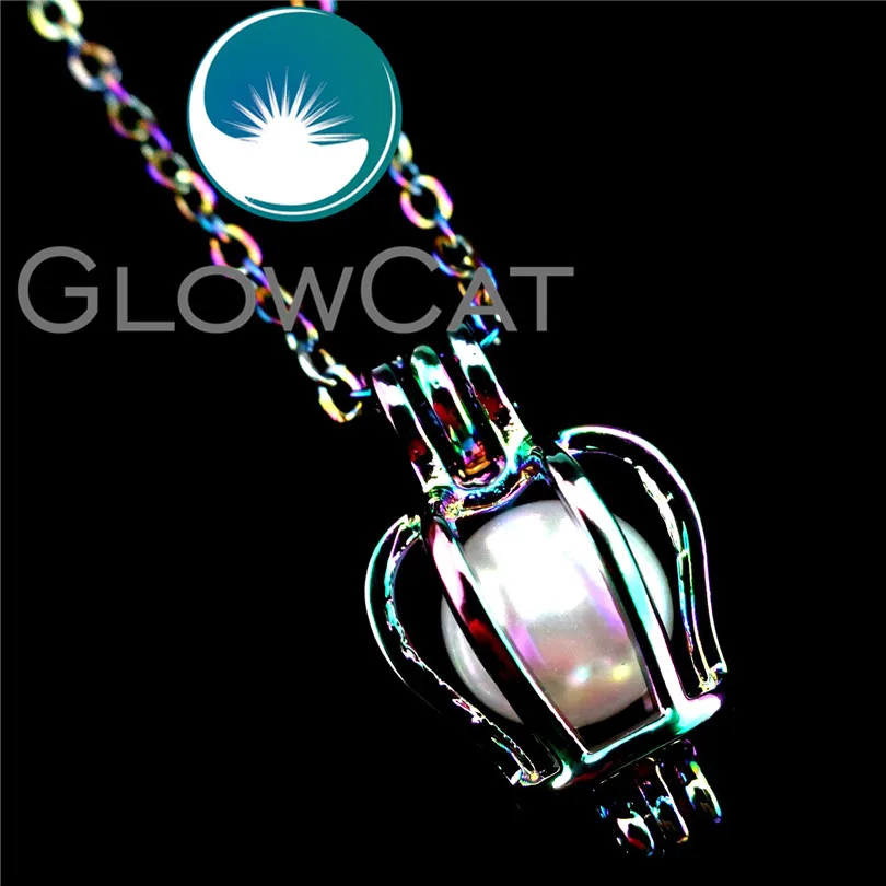 GLOWCAT R C216 разноцветные бусины в форме короны подвеска парфюмерный диффузор