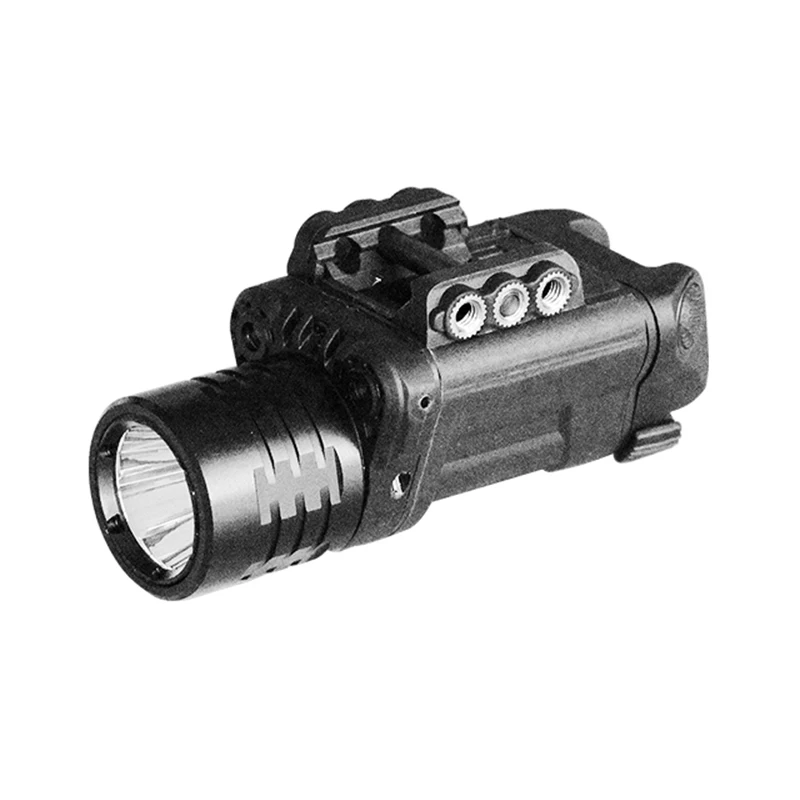 

Drop shipping Dual aiming laser and tactical flashlight combo with pressure switch