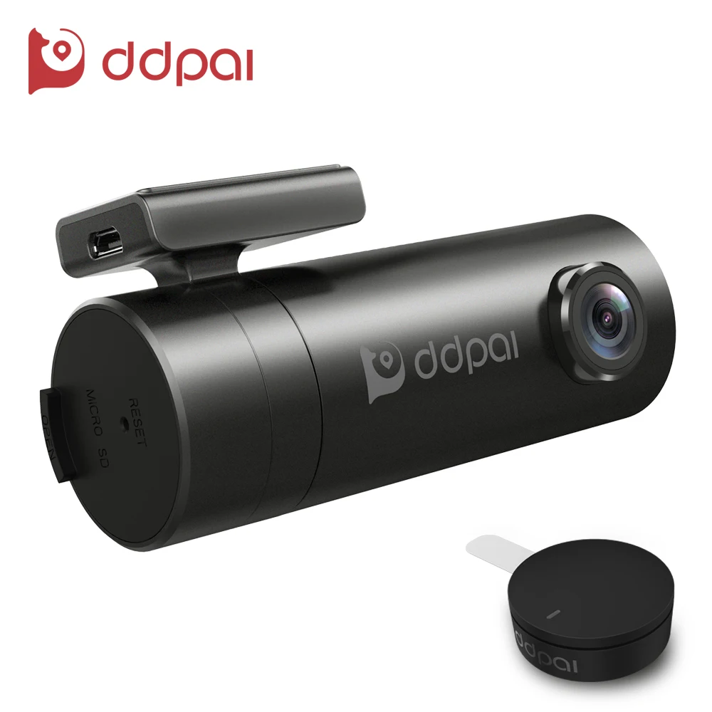 DDPai Мини Wi Fi Dash Cam 1080P FHD ночного видения Автомобильная камера DVR беспроводной