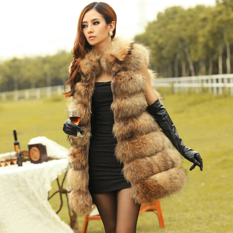 Online Get Cheap Faux Fur Raccoon Coat -Aliexpress.com Alibaba Group HOT new Raccoon Fur vest,Quality Ladies' fur waistcoat,Women's raccoon vest Fashion fur jacket coat free shipping FZ021 - Online Get Cheap Faux Fur Raccoon Coat -Aliexpress.com Alibaba Group