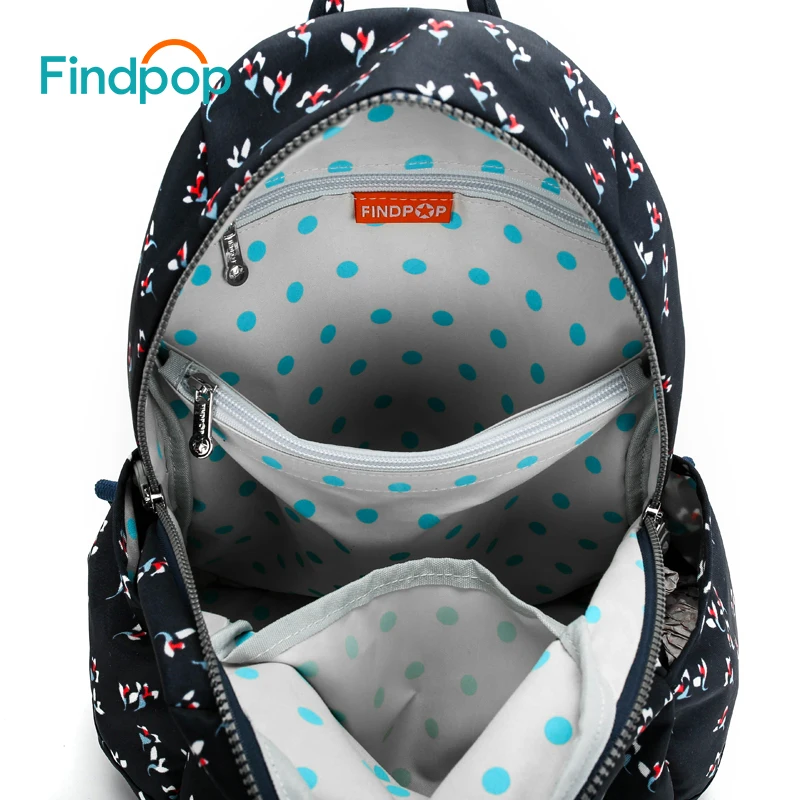 Mochila con estampado Folral Findpop para mujer 2018 nueva Mochila de lona impermeable Mochila Casual de gran capacidad para mujer Mochila Mochila con estampado Folral Findpop para mujer 2018 nueva Mochila de lona impermeable Mochila Casual de gran capacidad para mujer Mochila