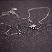 Athemis silver necklace Wishing Tree pendant for Silicone dolls real doll and sex doll girl and women Christmas gift