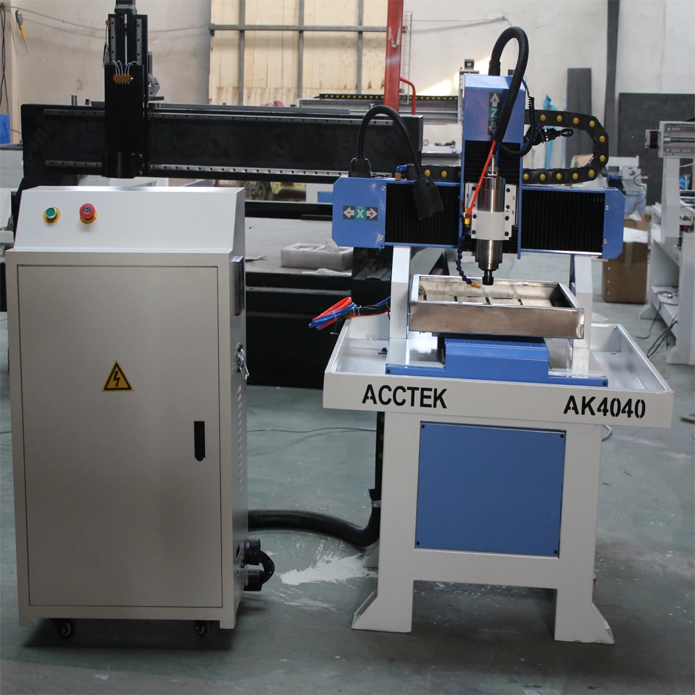 High precision table moving 4 axis cnc mini router/3 axis mini cnc router metal engraving machine 3030 4040 6060