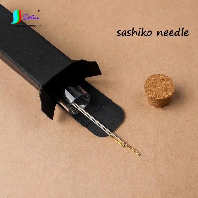 

Home Diy Embroidery Tool Sashiko Needle,2pcs (different length) Sashiko Accessory Sashiko Needle S0727L