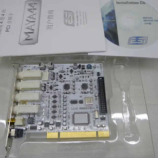 High Quality Esi Maya 44 Pci Audio Interface Maya44 Desktop Built In - high quality esi maya 44 pci audio interface maya44 desktop built in pci karaoke sound
