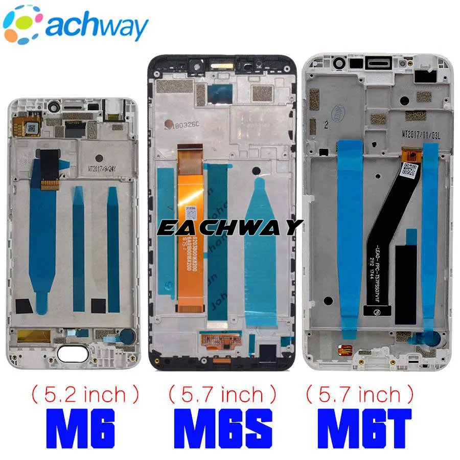 Meizu M6 LCD Display Touch Screen Digitizer M711H M711M M711Q M6S LCD M712H M712Q For 6T MEIZU M6T LCD M811Q Screen (20)